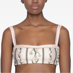 NWT Agua by Agua Bendita Olmo Perla Bikini Top (M)